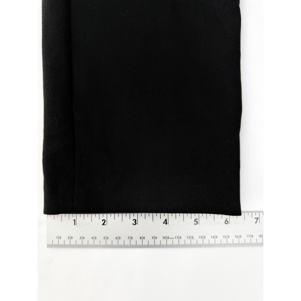 Zara Women’s Black Dress Pants Size 8 High Rise Career Work Straight Leg - Picture 10 of 11